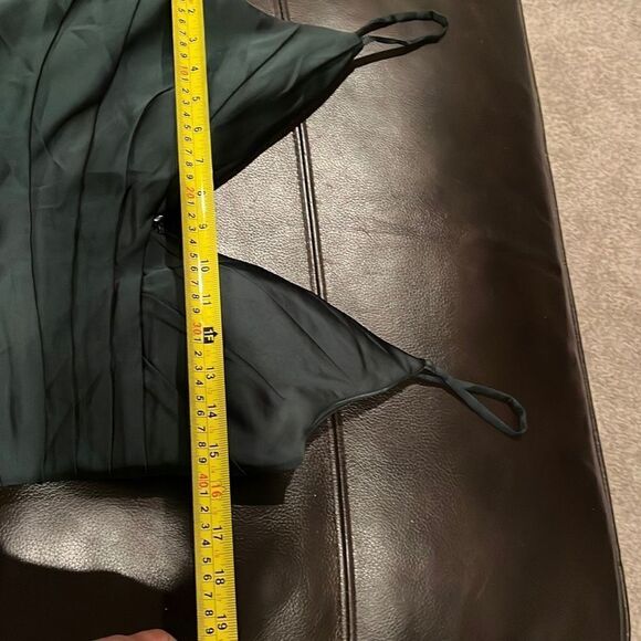 La Femme Woman Green Gown Formal Dress - Picture 8 of 16